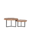 LABEL51 Salontafel Figure - Rough - Mangohout - 70 cm