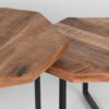 LABEL51 Salontafel Figure - Rough - Mangohout - 70 cm - Afbeelding 3