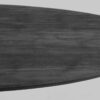 LABEL51 Eetkamertafel Otto - Zwart - Mangohout - 130 cm - Rond - Afbeelding 4
