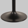 LABEL51 Eetkamertafel Otto - Zwart - Mangohout - 130 cm - Rond - Afbeelding 5
