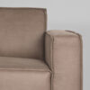 LABEL51 Hoekbank Kay - Taupe - Micro Suede - Links - Afbeelding 5
