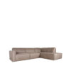 LABEL51 Hoekbank Kay - Taupe - Micro Suede - Rechts