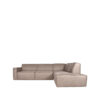 LABEL51 Hoekbank Kay - Taupe - Micro Suede - Rechts - Afbeelding 3