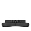 LABEL51 Bank Mori - Antraciet - Boucle - 4-Zits