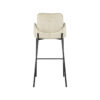 LABEL51 Barkruk Joni - Beige - Elegance - Zithoogte 78 - Afbeelding 6