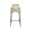 LABEL51 Barkruk Joni - Beige - Elegance - Zithoogte 78 - Afbeelding 4