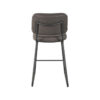LABEL51 Barkruk Noah - Antraciet - Micro Suede - Zithoogte 65 - Afbeelding 5