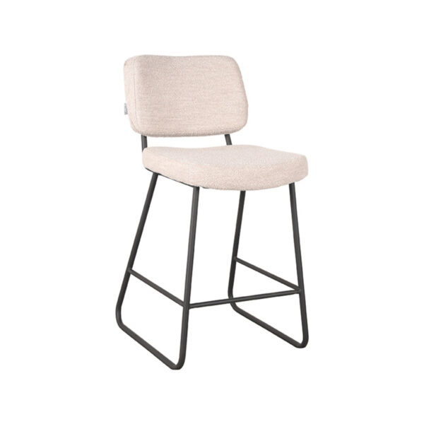 LABEL51 Barkruk Noah - Naturel - Boucle - Zithoogte 65 - Afbeelding 3