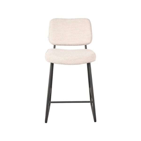 LABEL51 Barkruk Noah - Naturel - Boucle - Zithoogte 65 - Afbeelding 4