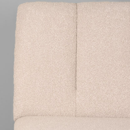 LABEL51 Eetkamerbank Modula - Naturel - Boucle - 3-Zits - Afbeelding 4