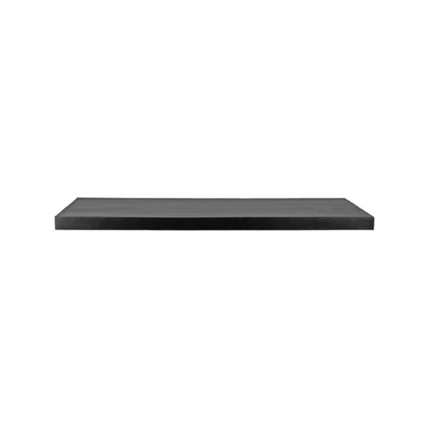 LABEL51 Eetkamertafel Tafelblad Straight Edge - Zwart - Mangohout - 120 cm Straight - Afbeelding 3