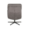 LABEL51 Fauteuil Alvar - Antraciet - Cosmo - Excl. Hocker - Afbeelding 6
