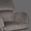 LABEL51 Fauteuil Moss - Antraciet - Cosmo - One Size - Afbeelding 6