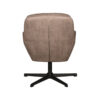 LABEL51 Fauteuil Moss - Taupe - Micro Suede - One Size - Afbeelding 6
