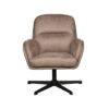 LABEL51 Fauteuil Moss - Taupe - Micro Suede - One Size - Afbeelding 4