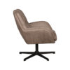 LABEL51 Fauteuil Moss - Taupe - Micro Suede - One Size - Afbeelding 5