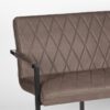 LABEL51 Eetkamerbank Denmark - Antraciet - Microfiber - 155 cm - Afbeelding 5