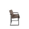 LABEL51 Eetkamerbank Denmark - Antraciet - Microfiber - 155 cm - Afbeelding 3