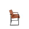 LABEL51 Eetkamerbank Denmark - Cognac - Microfiber - 155 cm - Afbeelding 3