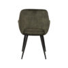 LABEL51 Eetkamerstoel Fer - Hunter - Velours - Black Frame - Afbeelding 5
