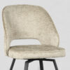 LABEL51 Eetkamerstoel Lewis - Beige - Elegance - Black Frame - Afbeelding 7