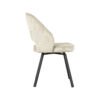 LABEL51 Eetkamerstoel Lewis - Beige - Elegance - Black Frame - Afbeelding 5