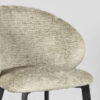 LABEL51 Eetkamerstoel Logan - Beige - Elegance - Black Frame - Afbeelding 6