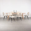LABEL51 Eetkamertafel Ines - Naturel - Eiken - 210x110 cm - Afbeelding 6
