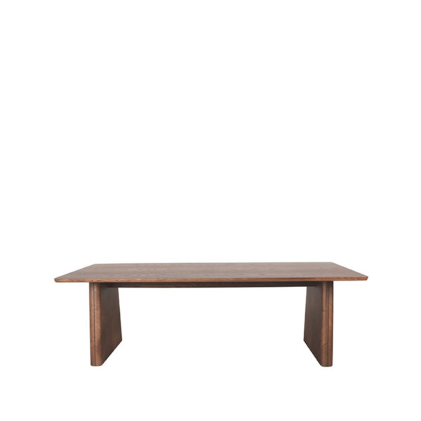 LABEL51 Eetkamertafel Jule - Walnoot - Eiken - 240x100 cm - Afbeelding 3