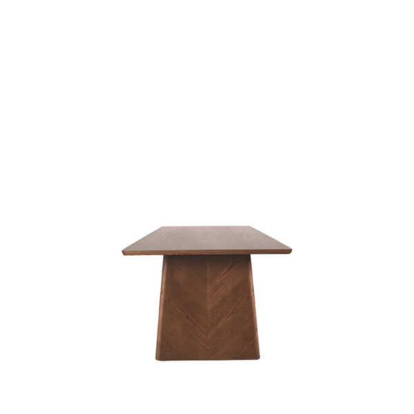 LABEL51 Eetkamertafel Jule - Walnoot - Eiken - 240x100 cm - Afbeelding 4