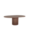 LABEL51 Eetkamertafel Oliva - Walnoot - Eiken - 150-200 cm - Uitschuifbaar - Afbeelding 3