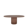 LABEL51 Eetkamertafel Oliva - Walnoot - Eiken - 150-200 cm - Uitschuifbaar - Afbeelding 4