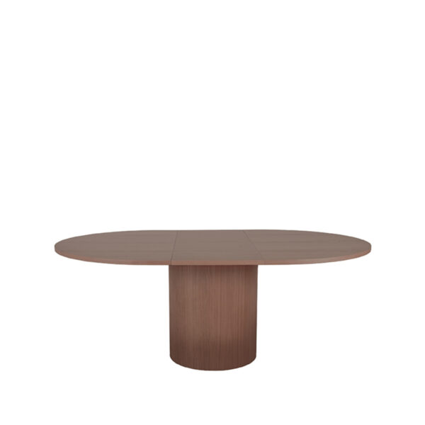 LABEL51 Eetkamertafel Oliva - Walnoot - Eiken - 150-200 cm - Uitschuifbaar - Afbeelding 4