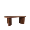 LABEL51 Eetkamertafel Varia - Espresso - Mangohout - 240x100 cm