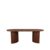 LABEL51 Eetkamertafel Varia - Espresso - Mangohout - 240x100 cm - Afbeelding 5