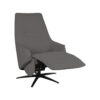 LABEL51 Fauteuil Odense - Antraciet - Micro Suede - One Size - Afbeelding 4