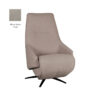 LABEL51 Fauteuil Odense - Taupe - Micro Suede - One Size - Afbeelding 3
