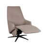 LABEL51 Fauteuil Odense - Taupe - Micro Suede - One Size - Afbeelding 4