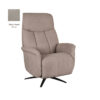 LABEL51 Fauteuil Oslo - Taupe - Micro Suede - One Size - Afbeelding 3