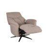 LABEL51 Fauteuil Oslo - Taupe - Micro Suede - One Size - Afbeelding 4