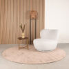 LABEL51 Fauteuil Bunny - Crème - Microfiber - One Size - Afbeelding 7