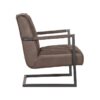 D-MAXX Fauteuil Denmark - Antraciet - Microfiber - Afbeelding 3