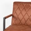 D-MAXX Fauteuil Denmark - Cognac - Microfiber - Afbeelding 4