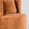 LABEL51 Fauteuil Evy - Oker - Velours - 65 cm - Afbeelding 6