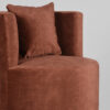 LABEL51 Fauteuil Evy - Rust - Velours - 65 cm - Afbeelding 6