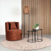 LABEL51 Fauteuil Evy - Rust - Velours - 65 cm - Afbeelding 7