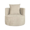 LABEL51 Fauteuil Evy - Beige - Elegance - 90 cm - Afbeelding 3
