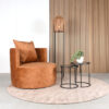 LABEL51 Fauteuil Evy - Oker - Velours - 90 cm - Afbeelding 7