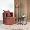 LABEL51 Fauteuil Evy - Rust - Velours - 90 cm - Afbeelding 7