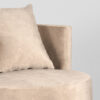 LABEL51 Fauteuil Evy - Zand - Velours - 90 cm - Afbeelding 6